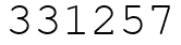 Число 331257.