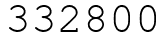 Число 332800.
