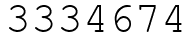Число 3334674.