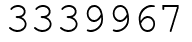Число 3339967.