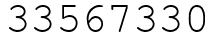 Число 33567330.
