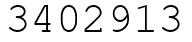 Число 3402913.