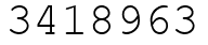 Число 3418963.