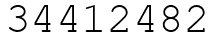 Число 34412482.