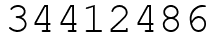 Число 34412486.