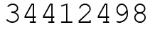 Число 34412498.