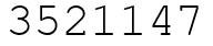 Число 3521147.