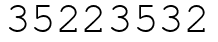 Число 35223532.