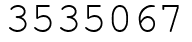 Число 3535067.