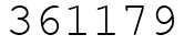 Число 361179.