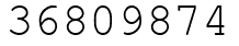 Число 36809874.