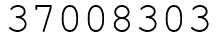 Число 37008303.