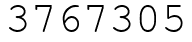 Число 3767305.