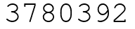 Число 3780392.