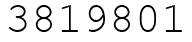 Число 3819801.