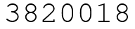 Число 3820018.