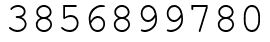 Число 3856899780.