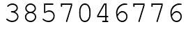 Число 3857046776.