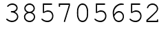 Число 385705652.