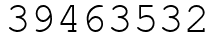 Число 39463532.