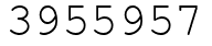 Число 3955957.