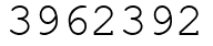 Число 3962392.
