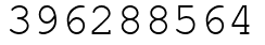 Число 396288564.