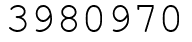 Число 3980970.