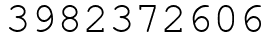 Число 3982372606.