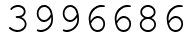 Число 3996686.
