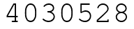 Число 4030528.