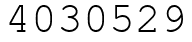 Число 4030529.