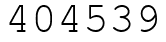 Число 404539.
