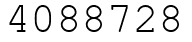Число 4088728.