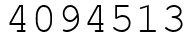 Число 4094513.
