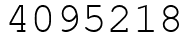 Число 4095218.