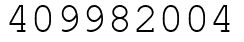 Число 409982004.