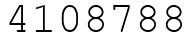 Число 4108788.