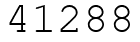 Число 41288.