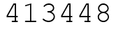 Число 413448.