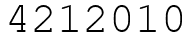 Число 4212010.