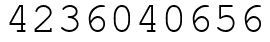Число 4236040656.