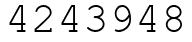 Число 4243948.