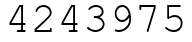 Число 4243975.
