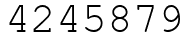 Число 4245879.