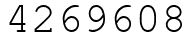 Число 4269608.