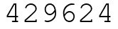 Число 429624.