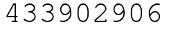 Число 433902906.