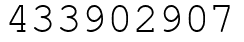 Число 433902907.