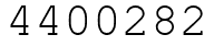 Число 4400282.